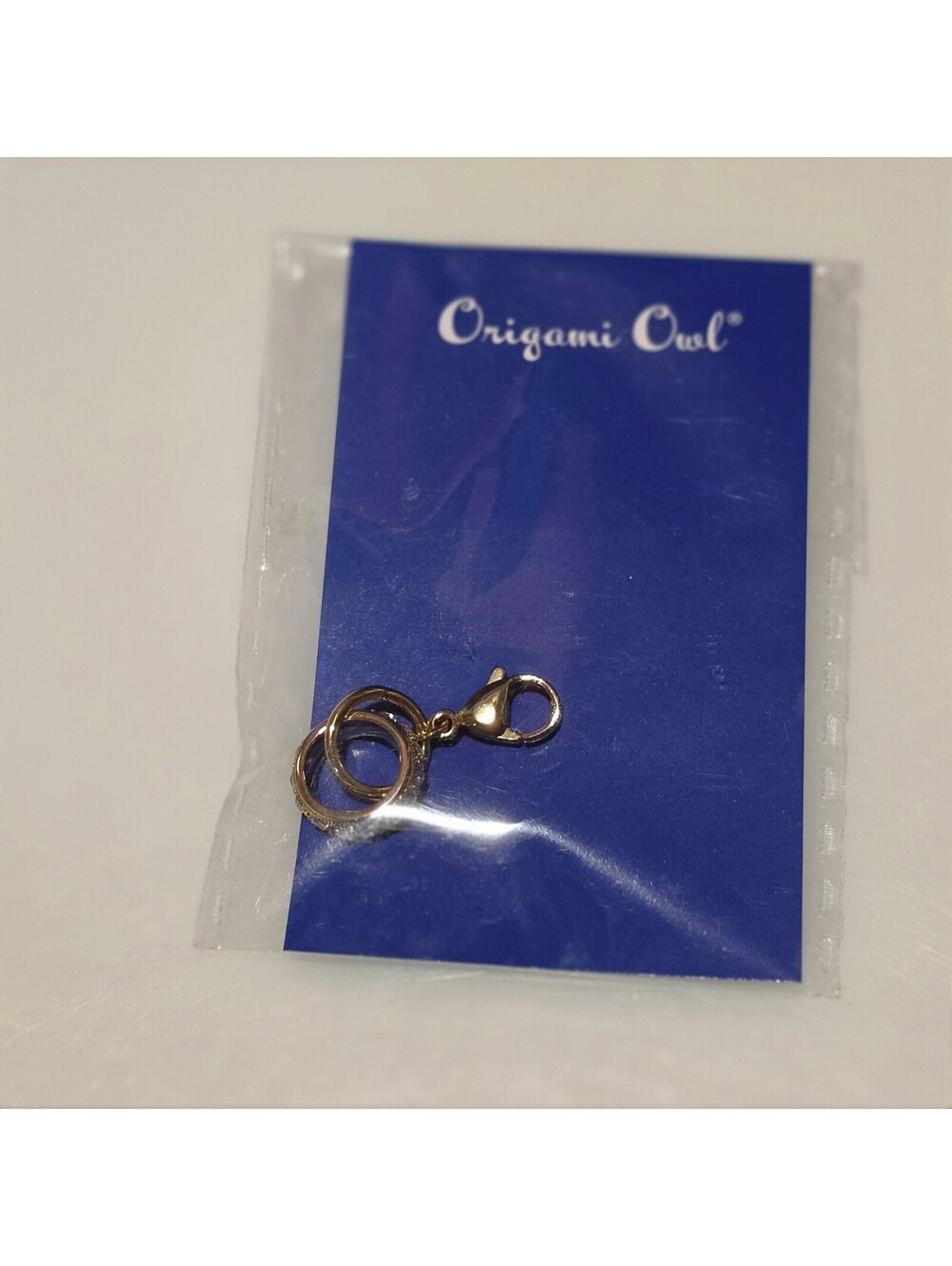 Origami Owl GOLD CUSTOM CRYSTAL CLASP WITH SWAROVSKI® CRYSTALS CN6203